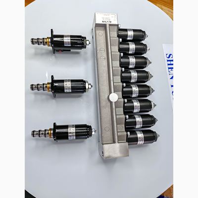 Solenoid valve Assy G24WR-832 Kobelco part — real photo, Shenyue Guangzhou