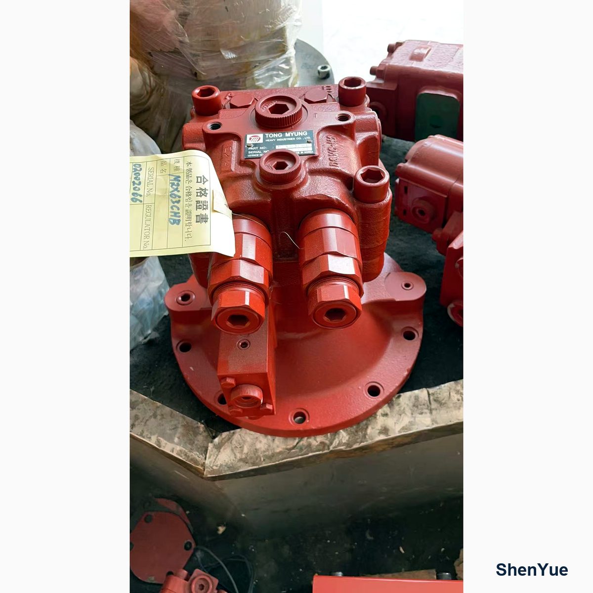 Swing Motor Assy M2X63CHB (Kawasaki M2X series) photo 1