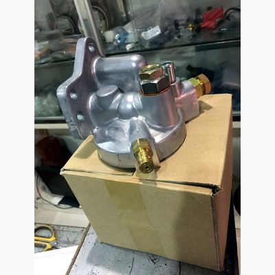 Oil Filter Seat VA3434021071 Kobelco part — real photo, Shenyue Guangzhou
