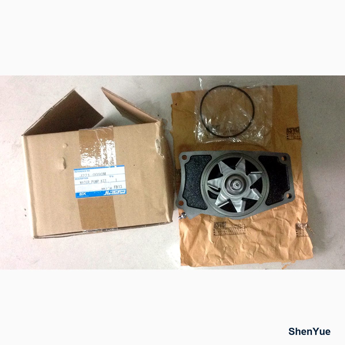 Water Pump VAME993520 Kobelco part — real photo from our Guangzhou warehouse