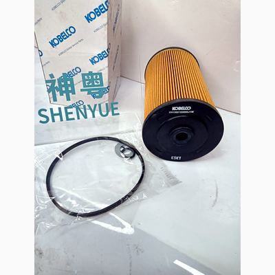 Oil Filter VH15601E0080J1M Kobelco part — real photo, Shenyue Guangzhou
