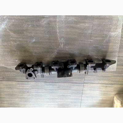 Exhaust Manifold VH17104E0210C Kobelco part — real photo, Shenyue Guangzhou