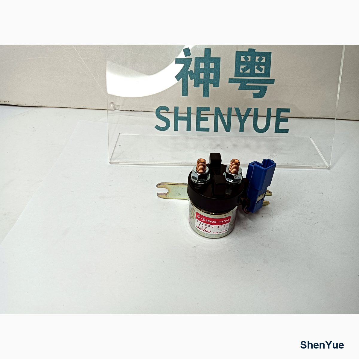 Preheat Relay VH88630E0200 Kobelco part — real photo from our Guangzhou warehouse