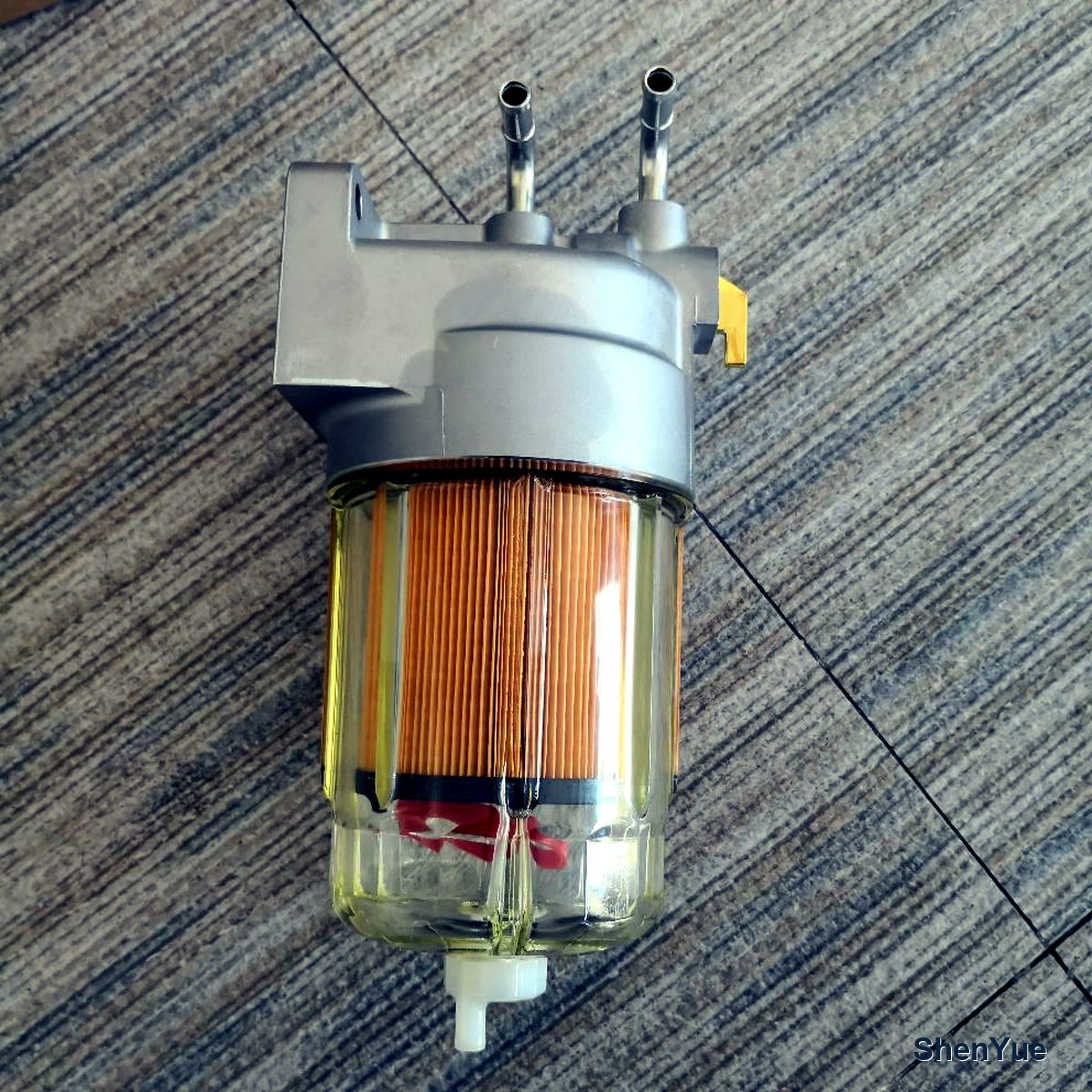 Water-fuel separation filter assy YN21P01104F1 Kobelco part — real photo from our Guangzhou warehouse