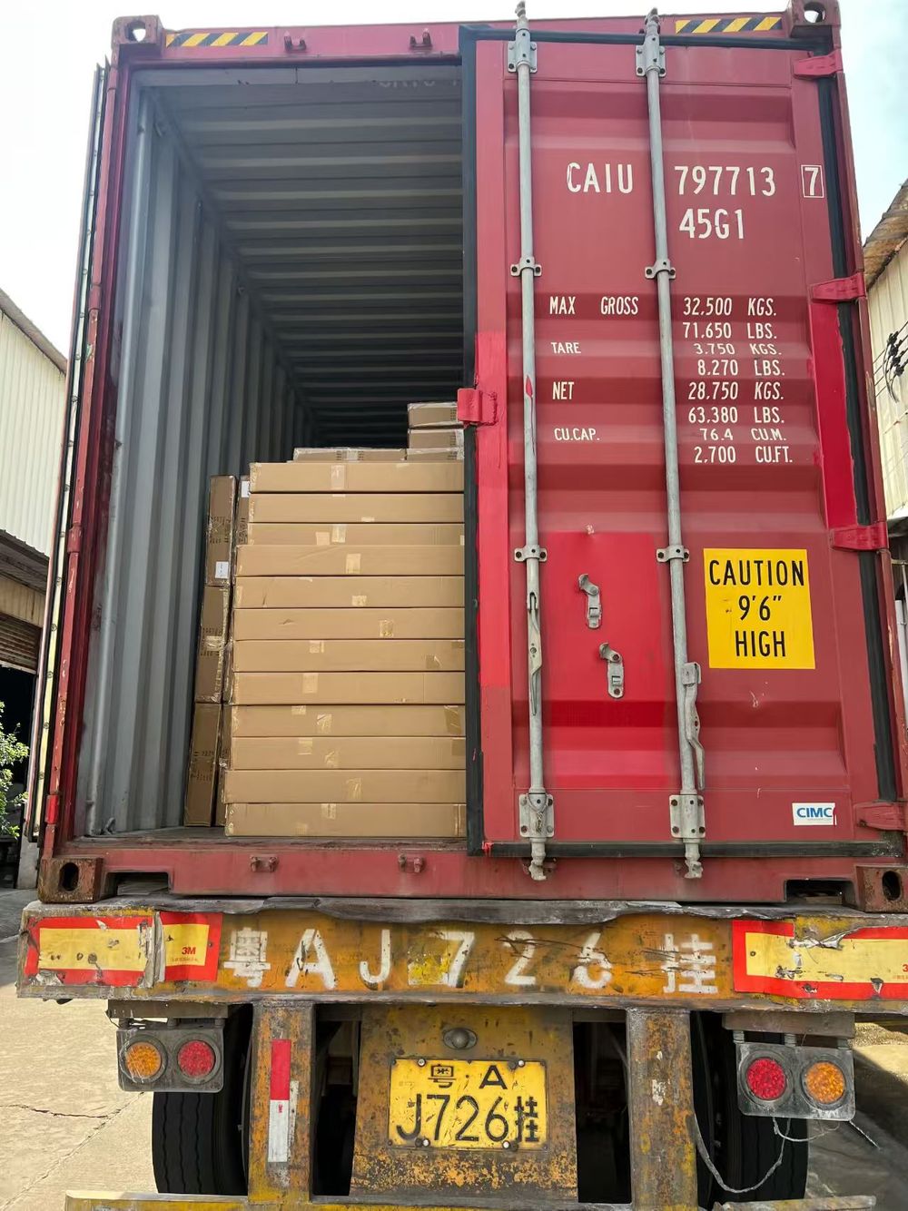 Kobelco excavator parts warehouse of Guangzhou Shenyue Machinery Technology Co., Ltd., Guangzhou